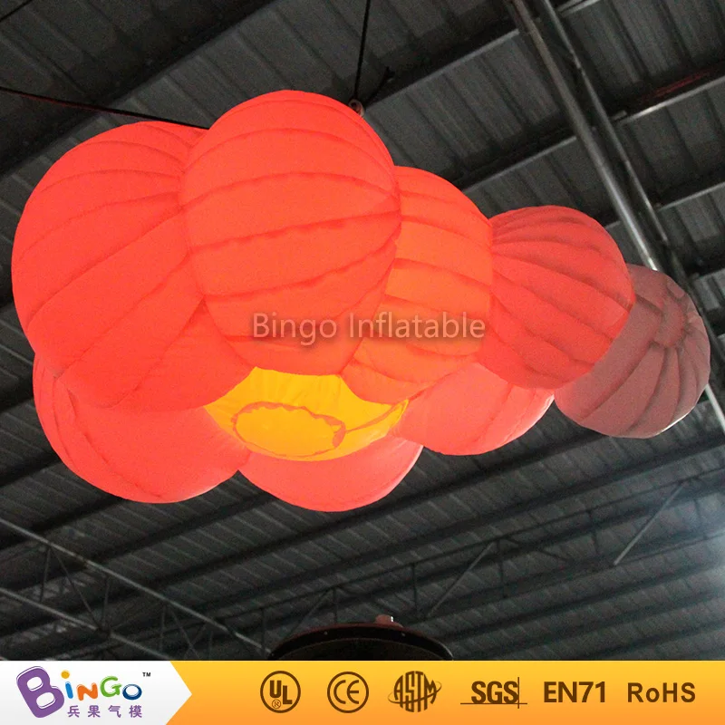 Вечерние подвесные декоративный предмет со светодиодной подсветкой надувные облака 1,6 метров светящиеся игрушки