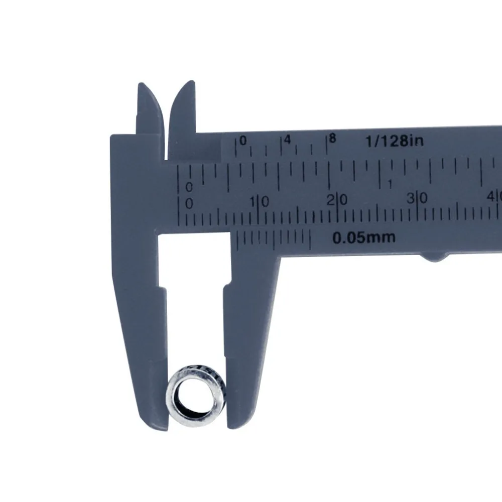 Портативный 6 дюймовый штангенциркуль 150 мм пластиковая линейка ...