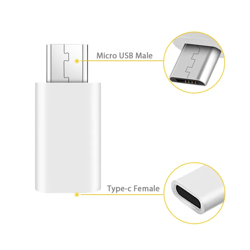 USB C адаптер для Micro Type c к кабель быстрой зарядки Sumsung Xiaomi Huawei Android|usb type-c|micro usbusb-c female
