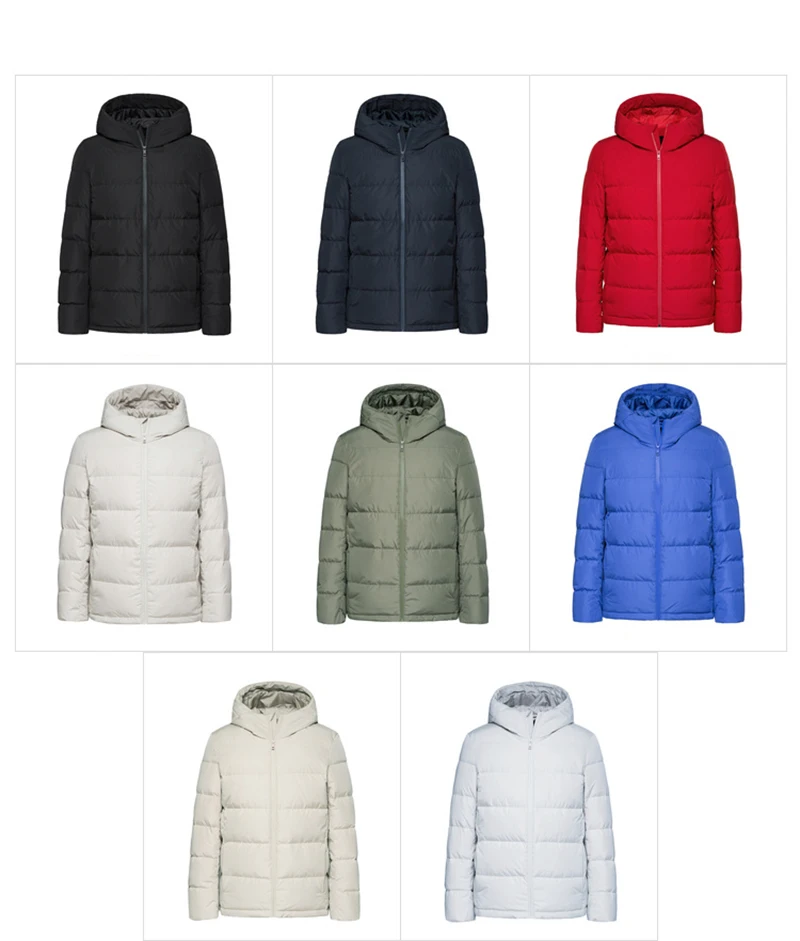 SEMIR, зимняя мужская куртка, новинка, пара, плотные пальто, 90% утиный пух, ультра-светильник, тонкий, с капюшоном, с хлопковой подкладкой, однотонная верхняя одежда для мужчин
