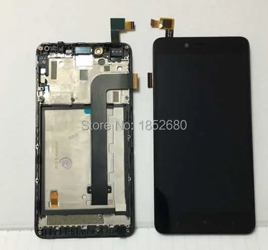 

LCD screen display+touch panel digitizer with frame For Xiaomi Hongmi note 2 Redmi note 2 Red Note 2 Note2 free shipping