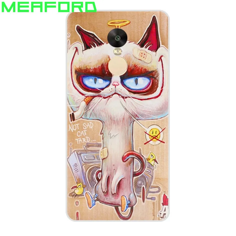 

For Xiaomi Redmi Note 4X Case 5.5" Snapdragon 625 Cat Cartoon Soft TPU Silicone Back Cover For Xiomi Redmi Note 4 Global Version