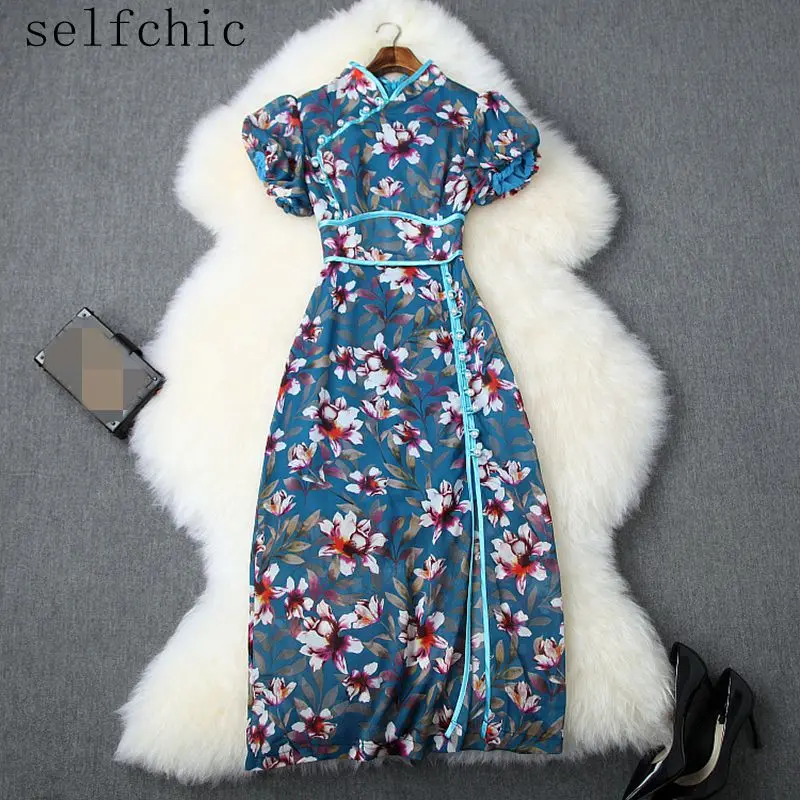 

Sexy Women Qipao 2019 Ladies Slit Dresses