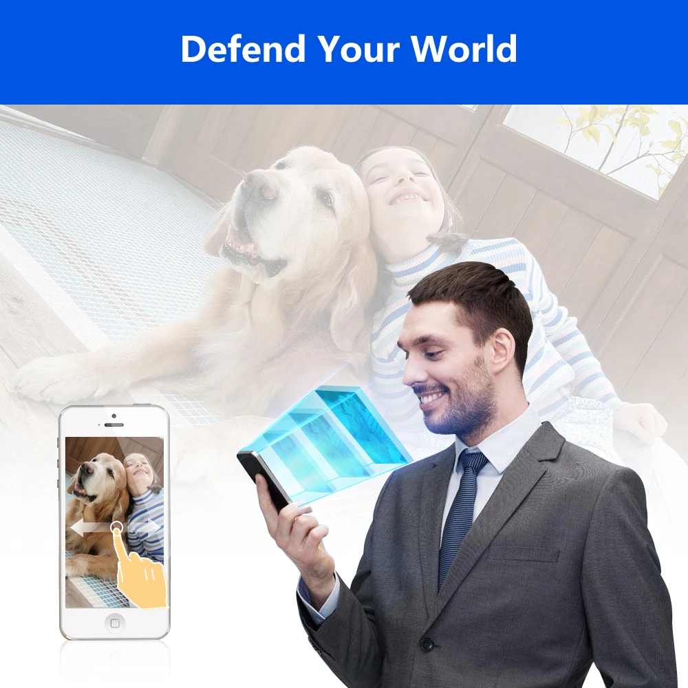 DEFEWAY 1080P HDMI DVR 2000TVL 1080P HD Outdoor Home Security Camera System 8CH CCTV Video Surveillance DVR Kit AHD 4 Camera Set