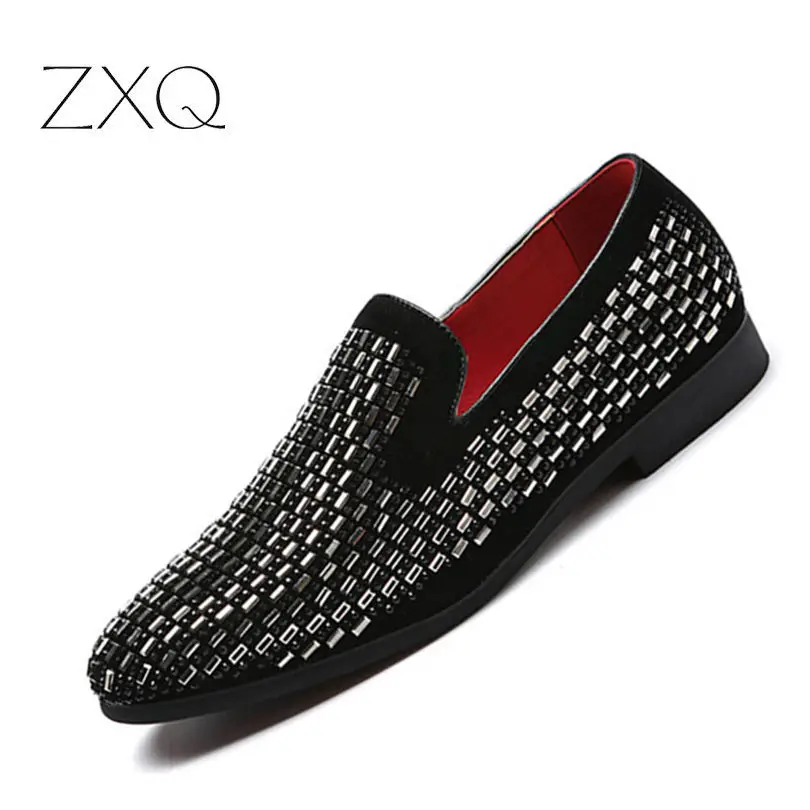 Italian Men Casual Shoes Summer PU Leather Men Loafers Moccasins Slip