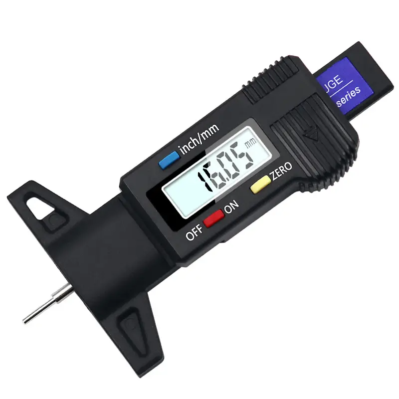 Digital Car Tyre Tire Tread Depth Gauge Meter Measurer Tool Caliper Thickness Gauges Tread Brake Pad Shoe Tire Monitoring System - Image 8