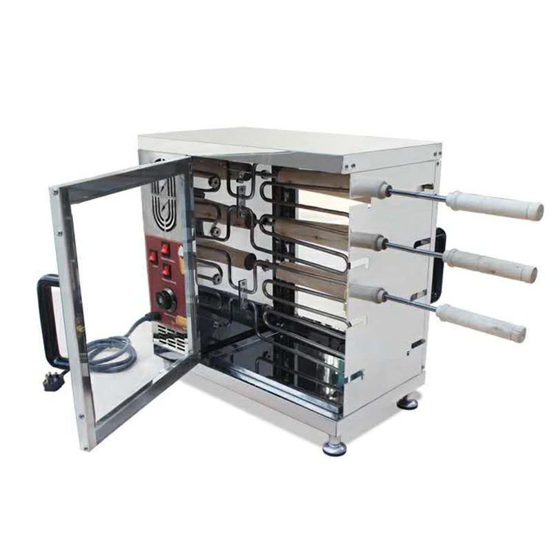 

Electrical chimney cone maker machine with 16 Baking Rollers chimney cake machine