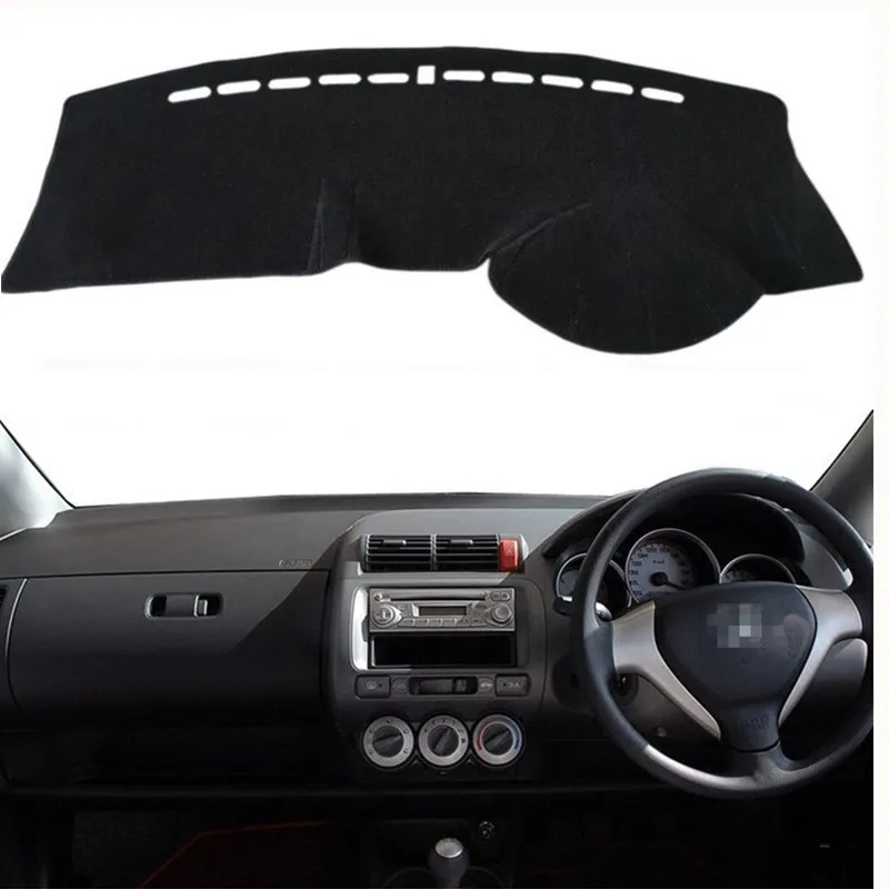 Коврик для приборной панели Honda Fit Jazz 2004-2007 коврик с защитой от УФ-лучей стайлинга