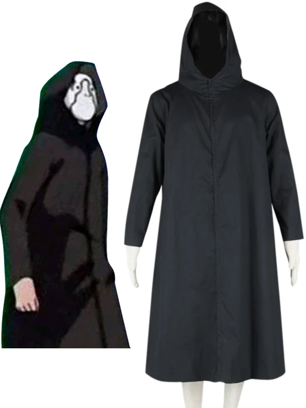 

Free Shipping Naruto Shippuden Anbu Black Cloak Anime Cosplay Costume