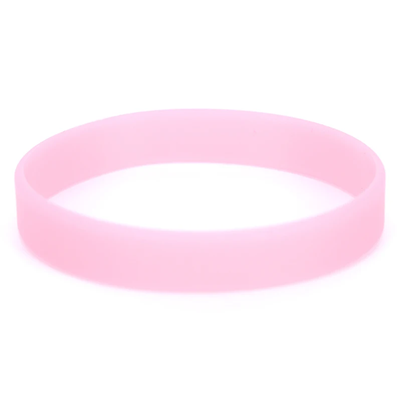 Colorful Luminous Silicone Sports Bracelets& Bangles Women Fluorescent Rubber Fitness Wristband Bracelet Glow In Dark - Цвет: PK