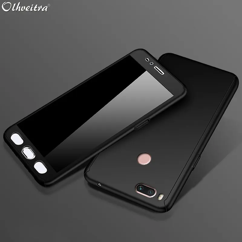 360 Full Coverage Bag For Xiaomi Mi 5X Mi5X Case Protective Cases
