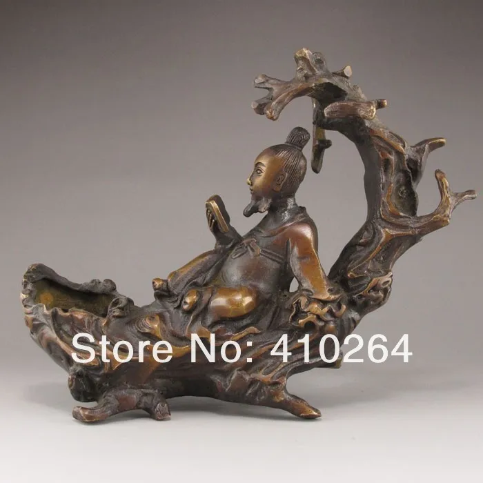 

Shipping Chinese Bronze Statue - Old Man discount 30%