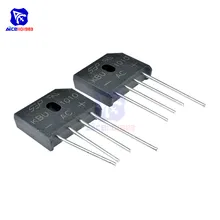 5 шт./лот мост выпрямительный диод KBU1010 SIP-4 10A 1000 V один фазный мост выпрямитель интегральная схема