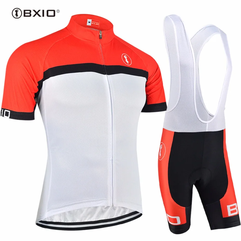 EU BXIO Brand Cycling Jerseys Top Quality 5D Gel Pad Bike Jersey