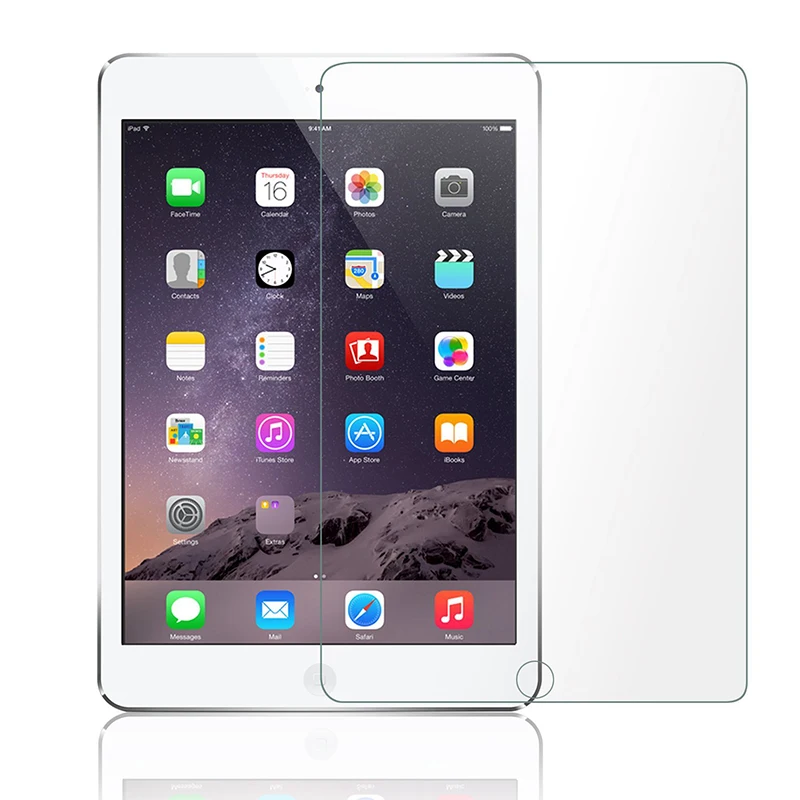 

Premium Tempered Glass for iPad 2017 2018 Pro 10.5 9.7 Screen Protector for iPad mini 2 3 4 Air 2 Tablet Protective Film Guard