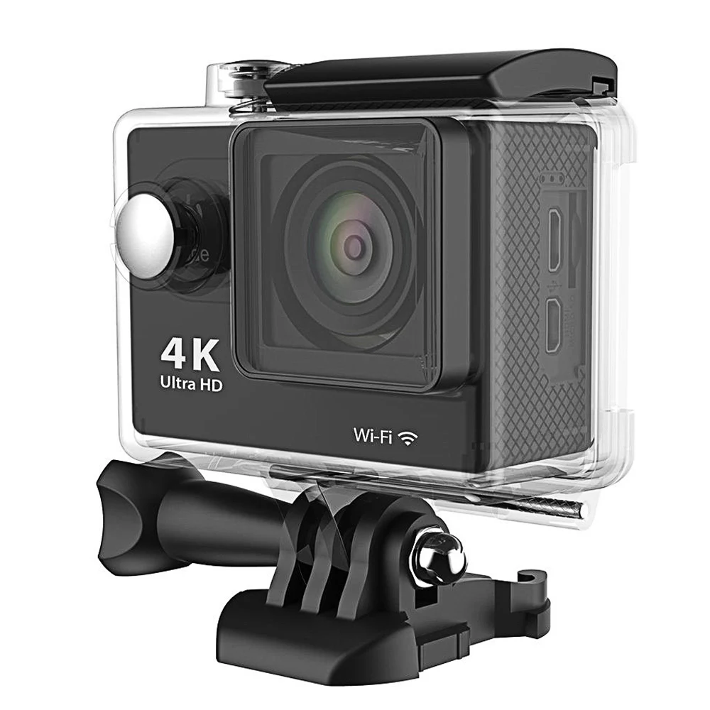 Gosear Wifi 4K Ultra HD 2 дюймовый экран 30 м водонепроницаемый экшн видео 170 градусов