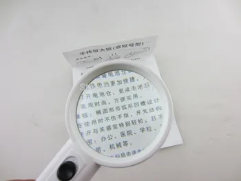 

FREE SHIPPING Hand-held magnifier, pocket microscope with LED light source,diamond gemstone Magnifier Loupe, (not batteries)