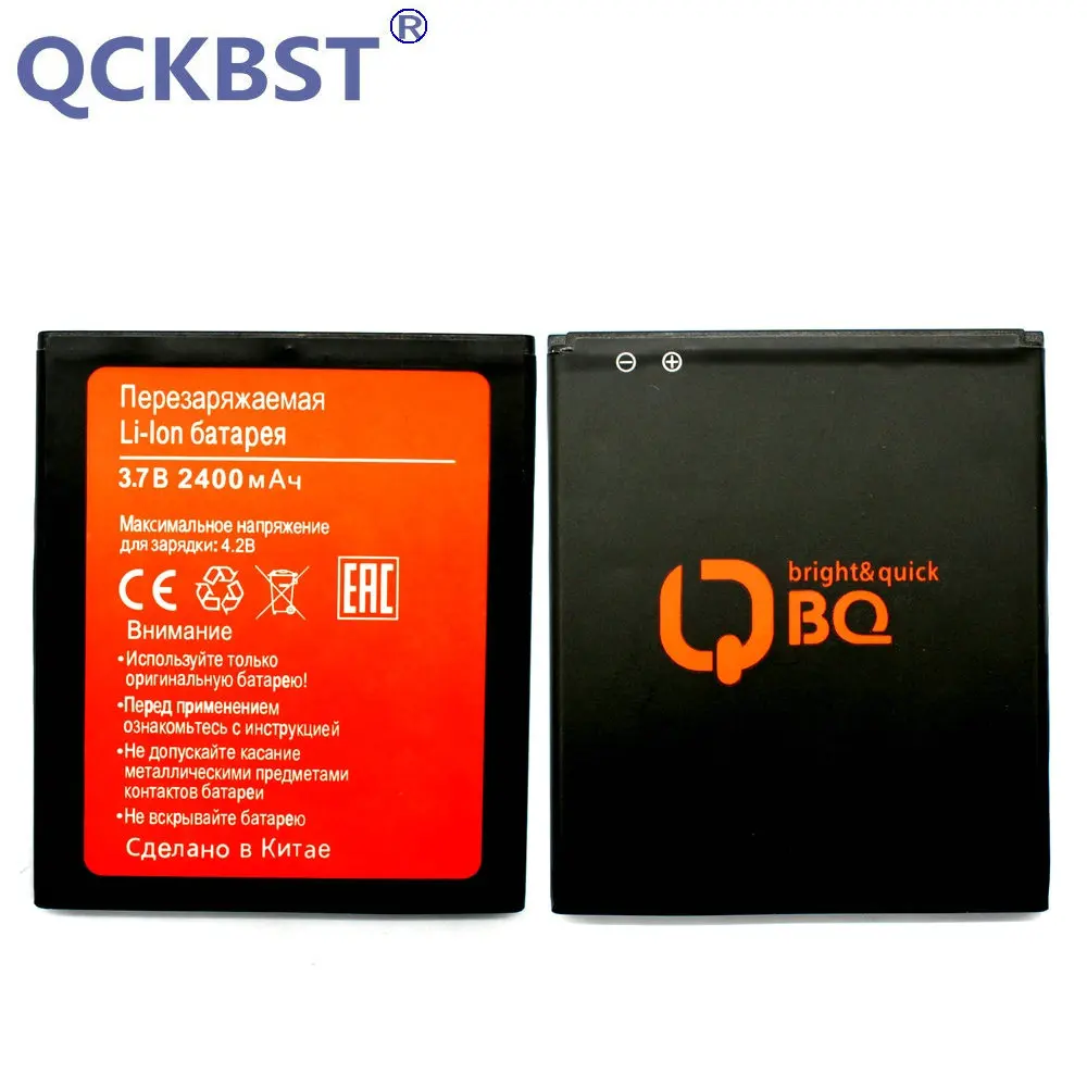 Новый аккумулятор BQS 5006 2400 мАч для BQ LOS ANGELES Bateria Batterij + код отслеживания|battery for|2400mah