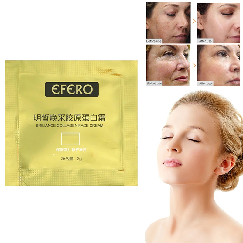 

EFERO10Pc Moisturizing Face Cream Hyaluronic Acid Skin Care Essence Anti-Aging Serum for Face Whitening Cream Anti-Wrinkle TSLM1