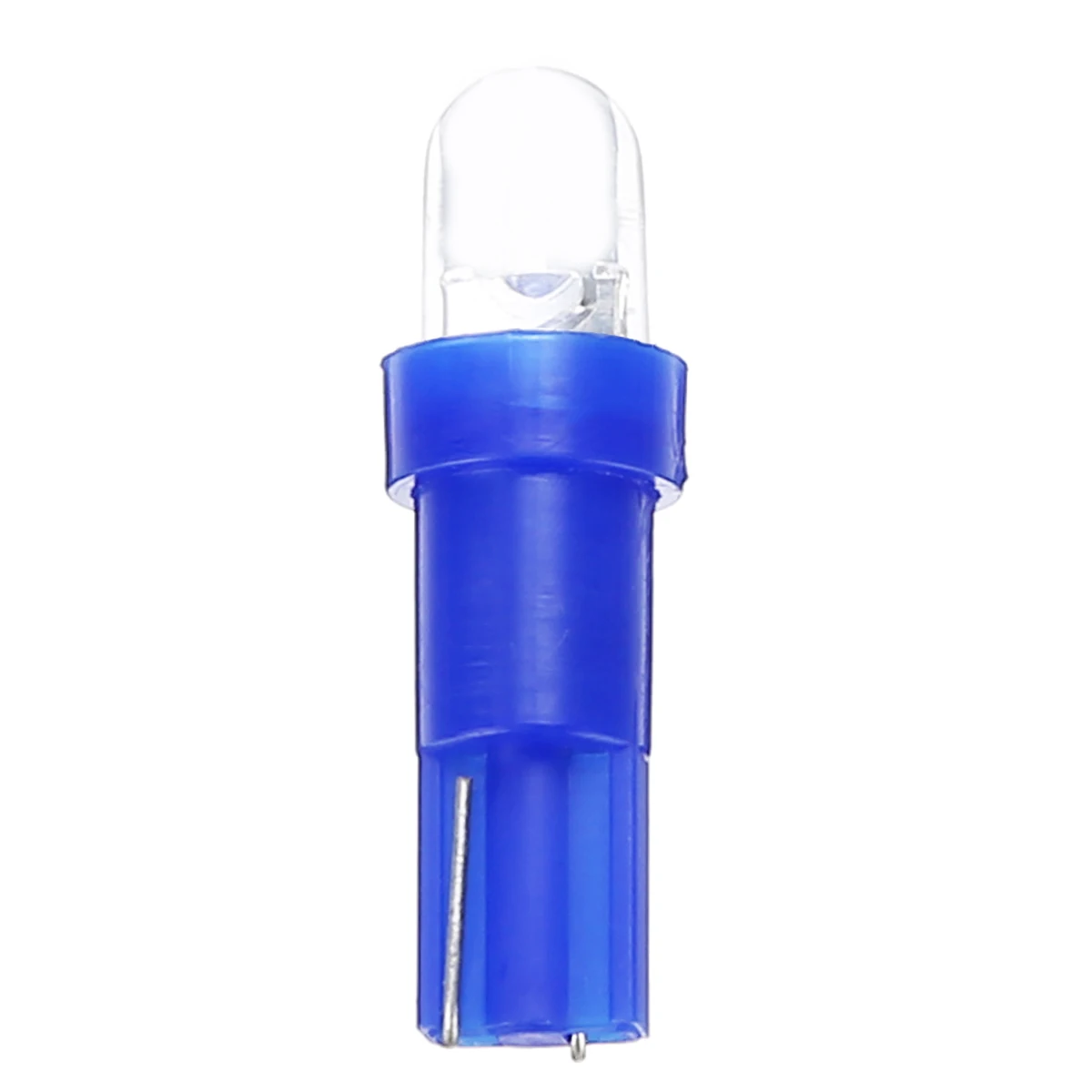10Pcs/set Blue T5 Car Dashboard Light F3 1 LED Car Wedge Dash Gauge Lamp Instrument Panel Gauge Cluster Corner Side Bulb