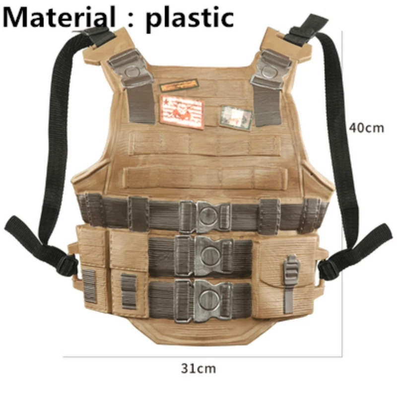  Game Kids PUBG Level 3 Helmet Backpack Cosplay Props Bulletproof Vest Saucepan Pan Playerunknown's 