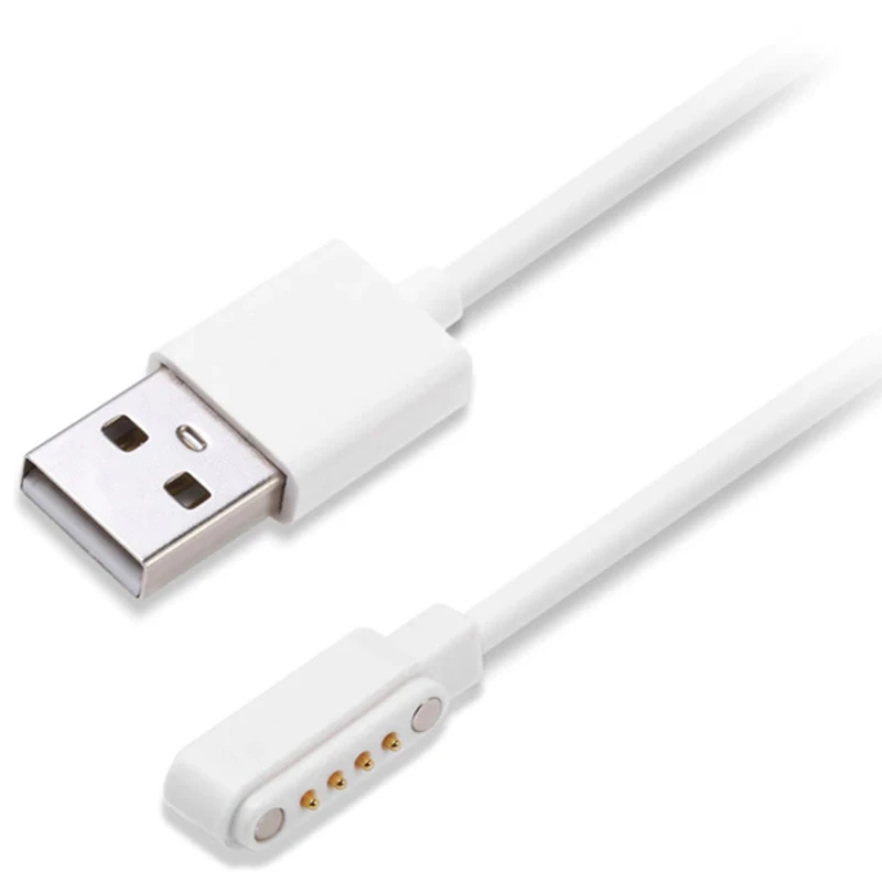 

Microwear H2 Smart Watch Charger USB Original Charging Cable Android IOS Fitness Tracker Wristwatch White Magnetic Port