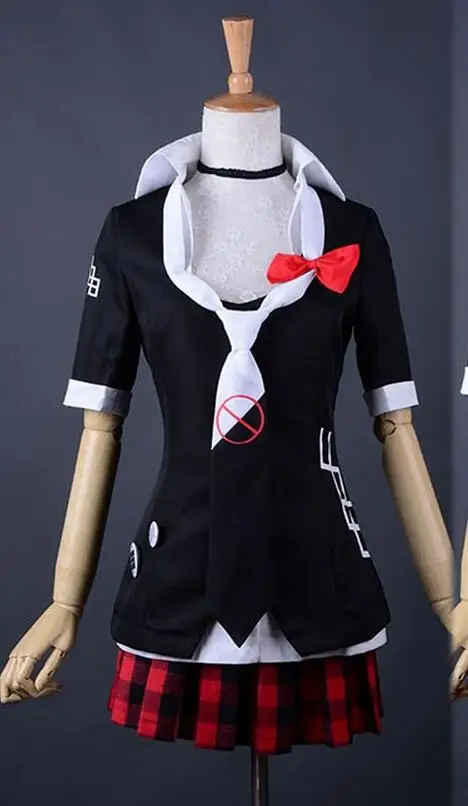 Danganronpa Дзюнко Эносима Косплей Костюм Inushio Kimuchi символ знак Dangan костюм комплект Ronpa