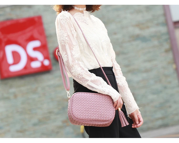 New Designer Small Shoulder Bags Crossbody Luxury Woven Leather Women Messenger Bag Mini Ladies Bags For Women bolsos mujer