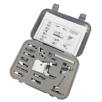 

15pcs Multifunction Home Low Shank Snap On Sewing Feet Accessories With Carry Case