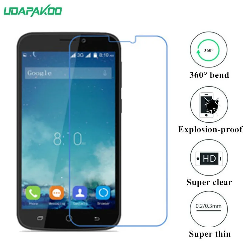 

udapakoo clear Tempered soft glass film for Blackview A5 Nano Explosion-proof glass Screen Protector