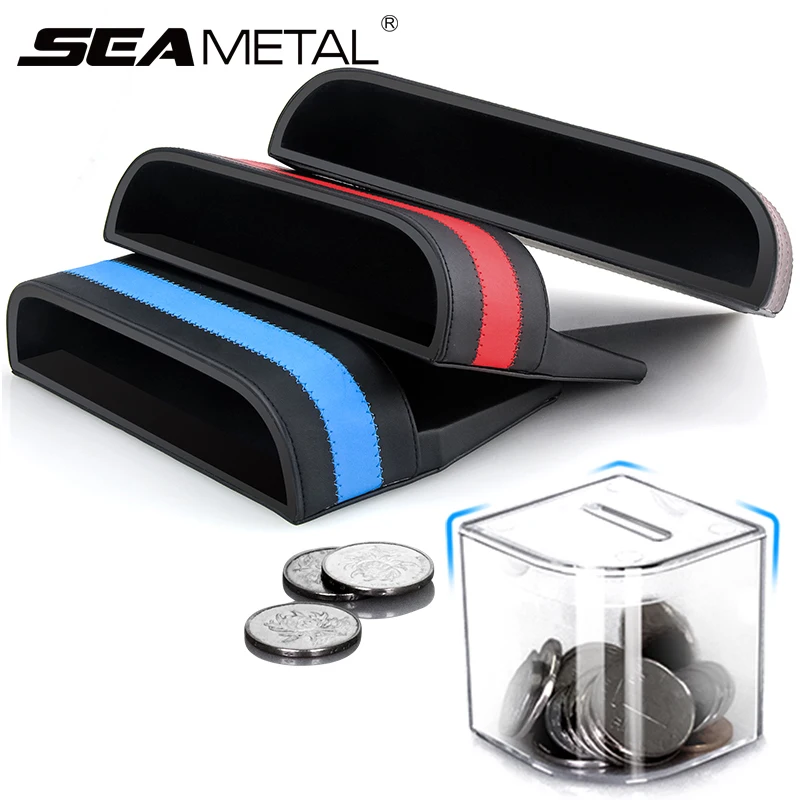 1Pc font b Car b font Armrest Storage Box Organizer Universal Seat Gap Boxes Pocket Auto