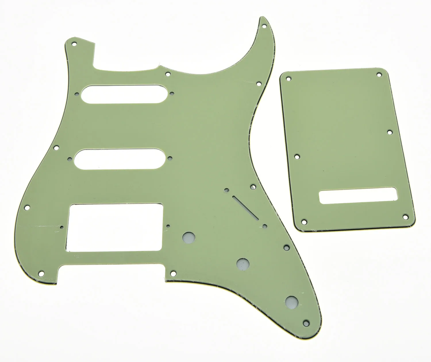 

Mint Green ST Style HSS Guitar Pickguard Scratch Plate,Trem Cover, Screws