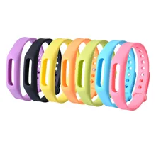 New for Xiaomi Miband Strap Smart Wristband Replacement for Xiaomi Mi Band Strap Sillicone Replace Accessories On Wrist 7 colors