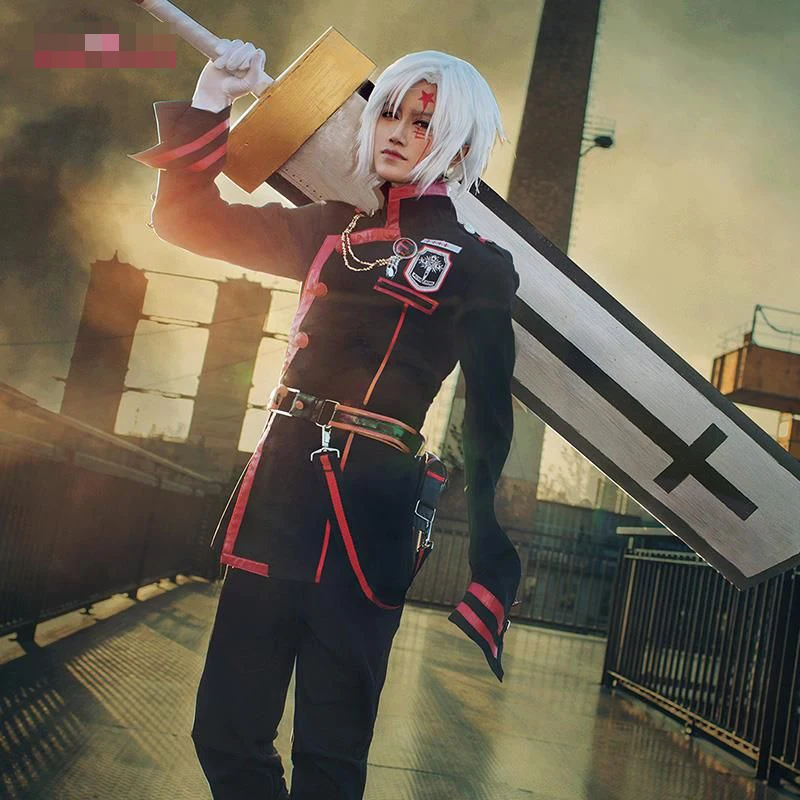 

D.Gray-man Allen Walker Third Generation Uniforms Cosplay Costume Free Shipping