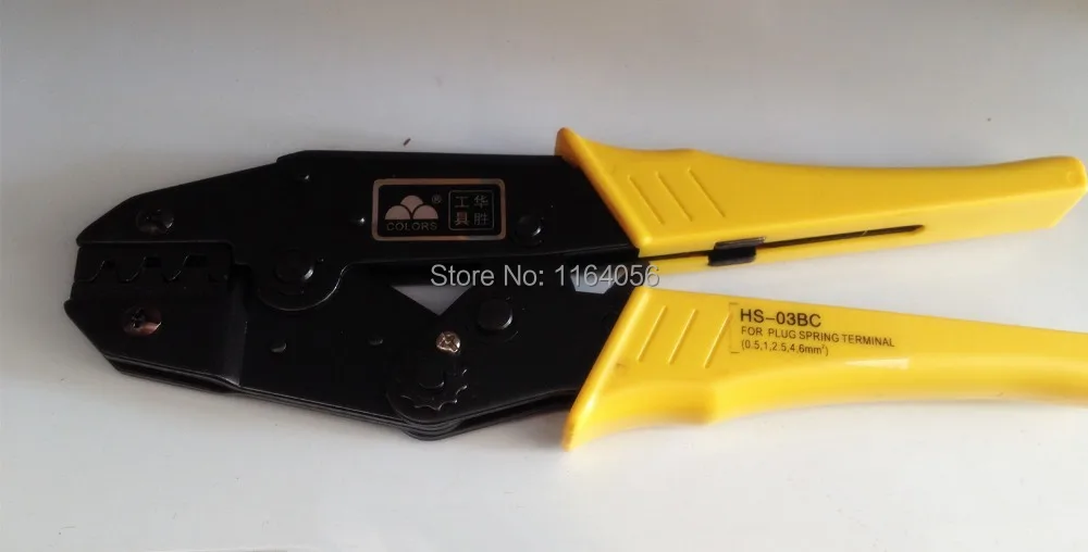 

HS-03BC wire stripper EUROP STYLE RATCHET crimping tool crimping plier 0.5-6mm2 multi tool tools hands