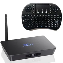 X92 Android 7.1 TV Box 3G 16G 32GB / 2GB 16GB Amlogic S912 Octa Core 4K 3D Smart Media Player KODI Bluetooth Wifi Mini PC