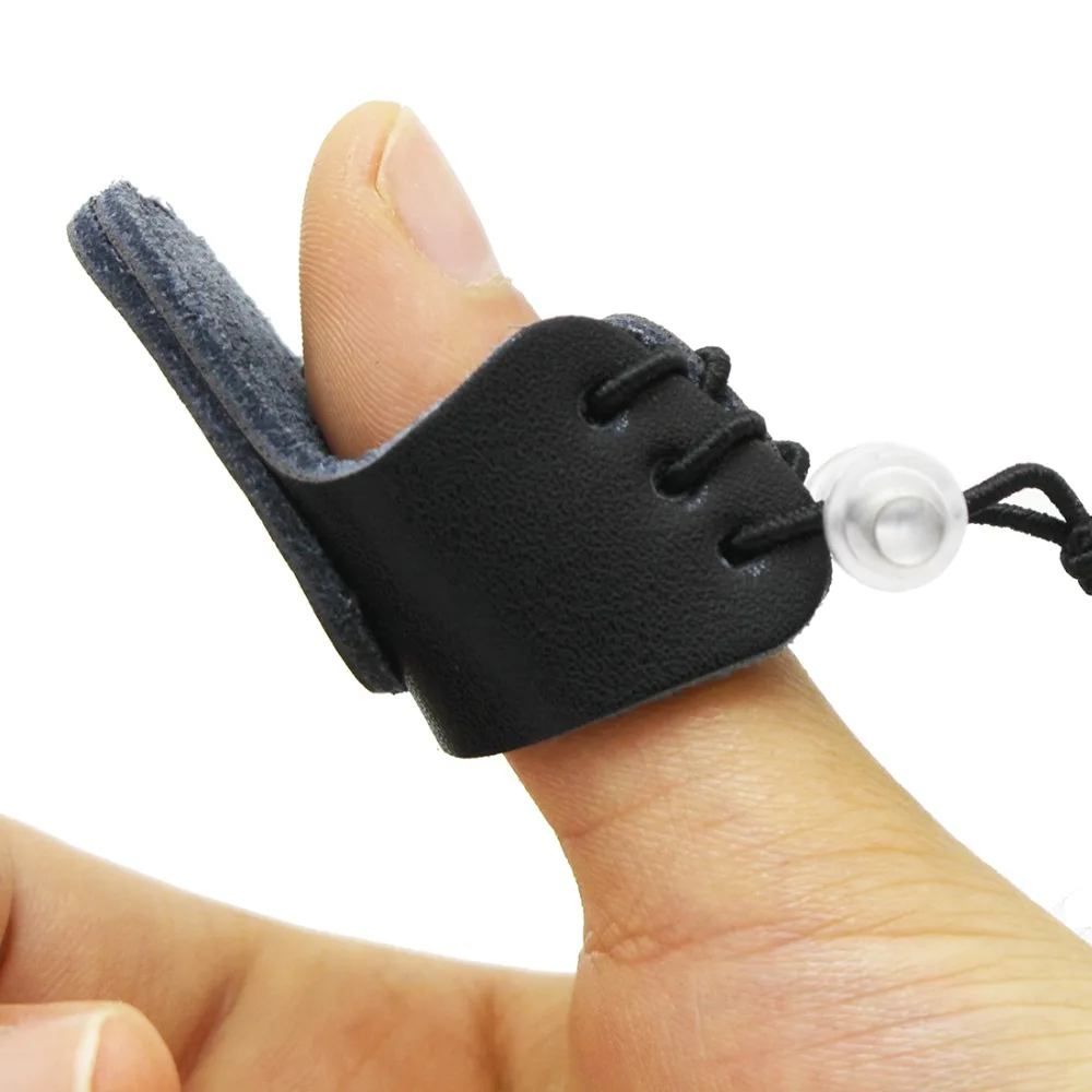 

Archery Finger Tab Guard Protection Pad Glove Tab Bow Shooting for Tradition Bow Hunting outdoor Shooting