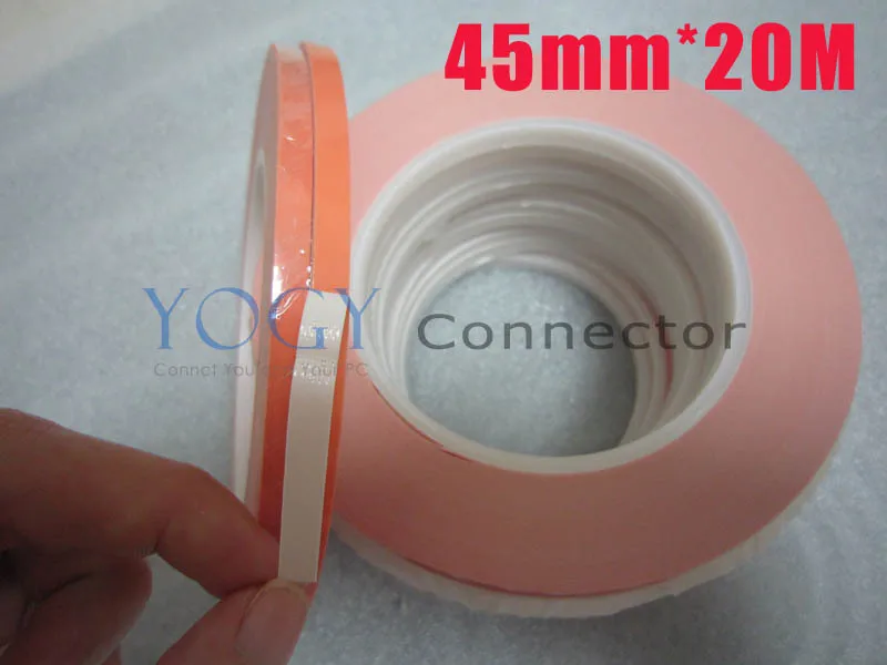 

45mm x20M Thermal Conductivity Double Sided Adhesive Tape for LED Heatsink Chip Module Heat Transfer Device