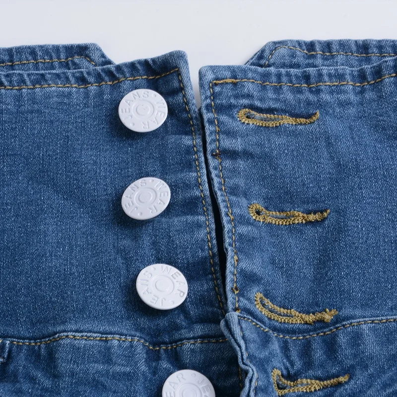 LITTHING джинсы Для женщин Высокая талия эластичные узкие карман джинсовой длинные узкие брюки Кнопка джинсы Camisa Feminina брюки плюс Размеры