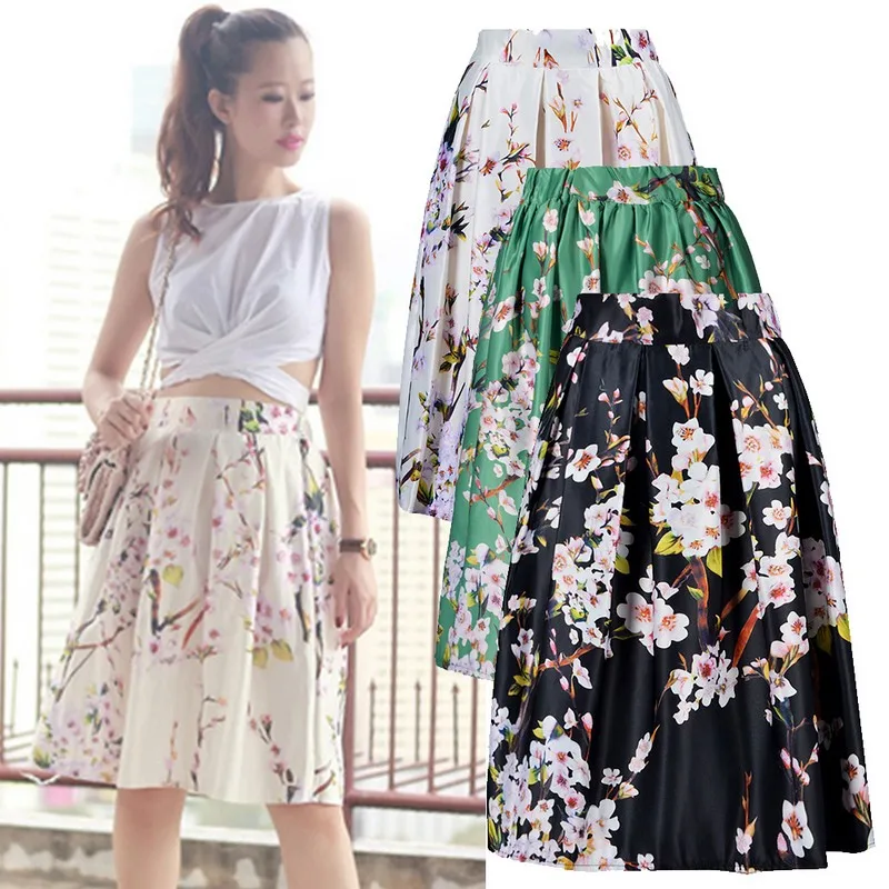 Online Get Cheap Long Skirt Skater Floral -Aliexpress.com ... Online Get Cheap Long Skirt Skater Floral -Aliexpress.com ...