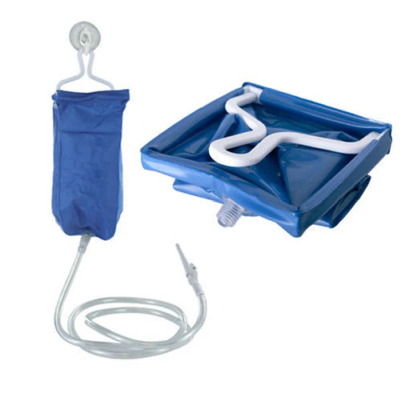 Enema Anal Cleansing Cleanse Soft Tubing Water Coffee Enema Bag Shower