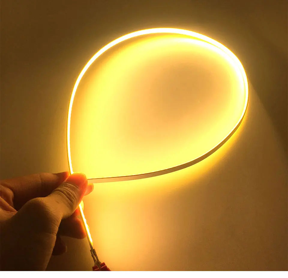 600x6mm LED Light Strip 60cm 12V 20W 3000K 6500K White Color COB LED Bar Lights for Car Lighting Bulb House Work Lamp DIY (20)