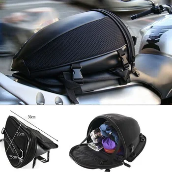 

Motorcycle Bike rear trunk Waterproof Back Seat Carry Luggage Tail Saddlebag x1