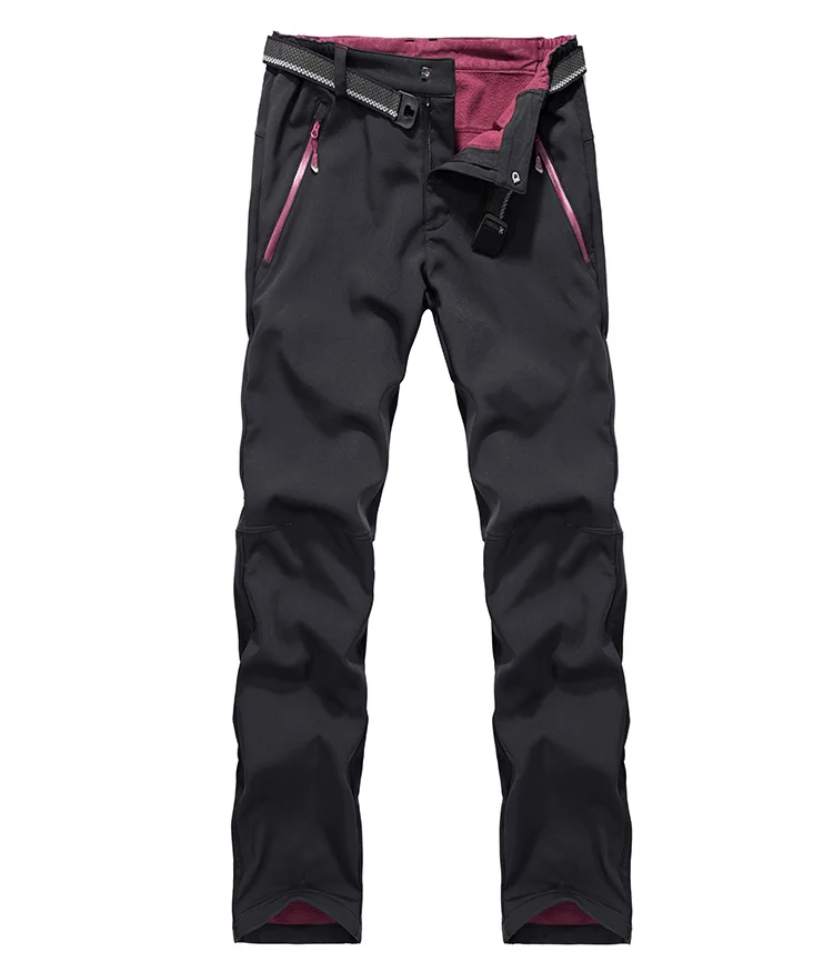 Men Hiking Pants Outdoor Softshell Trousers (11)