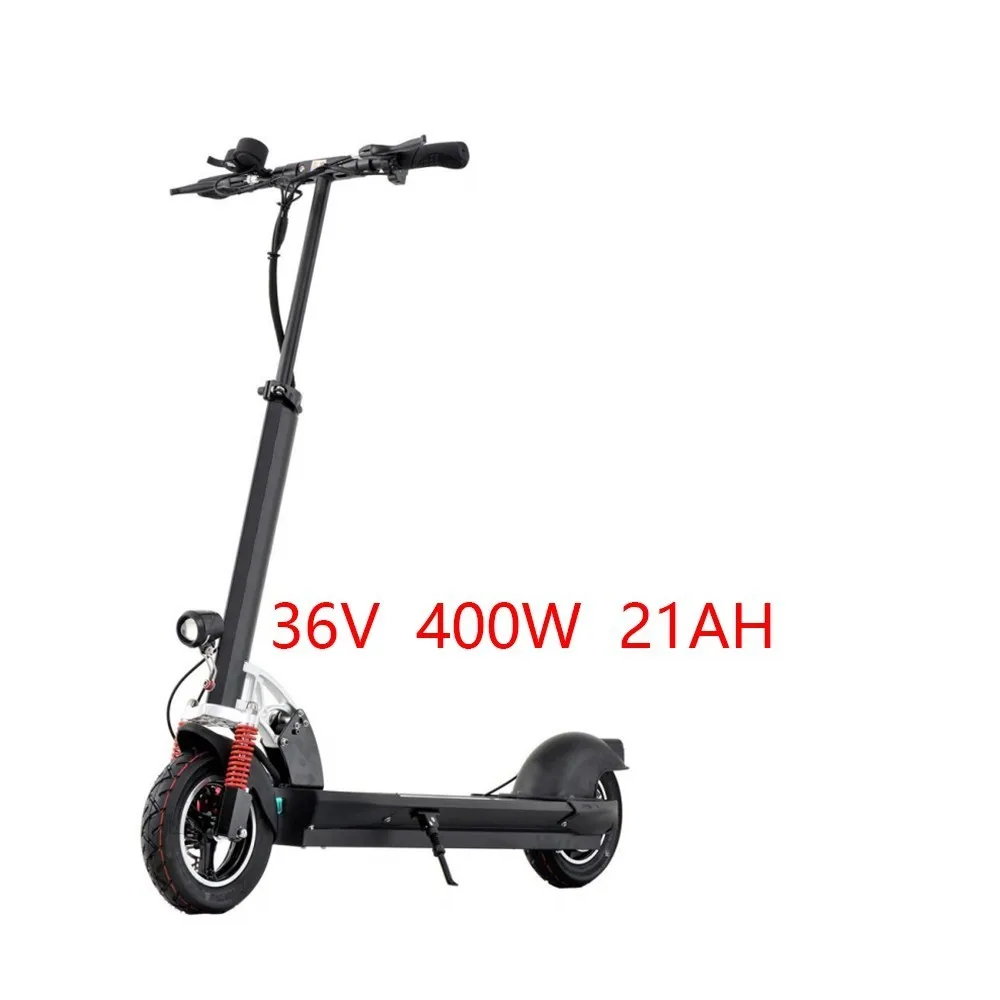 LOVELION портативный складной электрический скутер 400 Вт-600 Вт Мощность 18650 литий-ионный аккумулятор для вождения скейт Электрический скейтборд скутеры - Цвет: 36V 21AH 400W