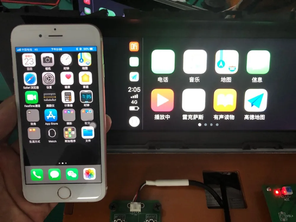 Беспроводной Apple USB carplay ключ для автомобиля Android системы видео интерфейс по Lsailt