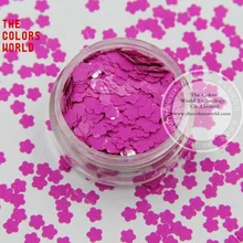 Tch306 4.0 мм Размеры растворителям Коврики Цвета форма цветка блеск для лака для ногтей, дизайн ногтей или другие украшения DIY