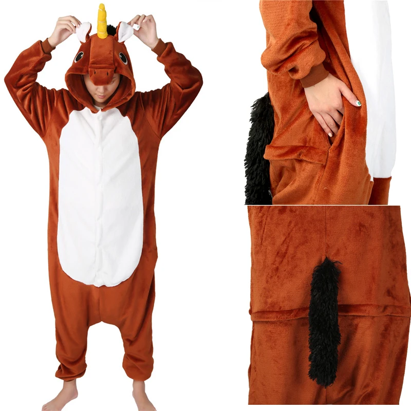 pajamas brown