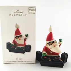 1 шт. Оригинал 2011 DJ S.C. Санта-Клаус фигурка Рождественская елка орнамент игрушки