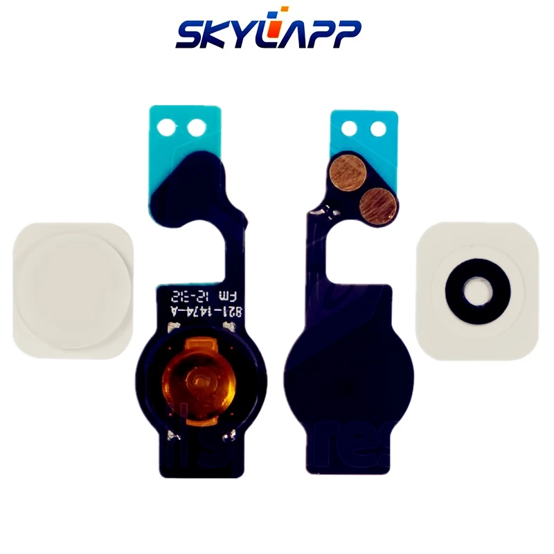 Flat-Cable-for-Apple-iPhone-5-Cell-Phone-white-menu-button_